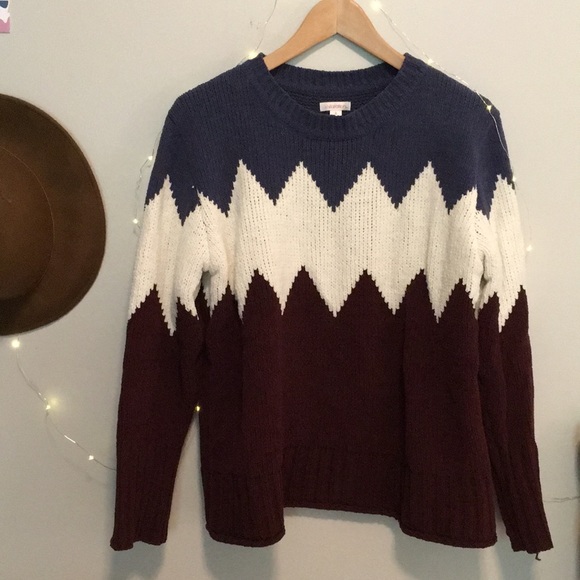 Block Color Super Soft Sweater - Picture 1 of 4
